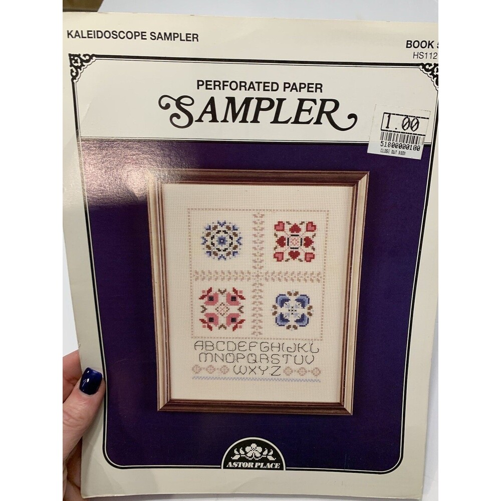 Kaleidoscope Sampler Counted Cross-Stitch Pattern~ Paper Astor place #59